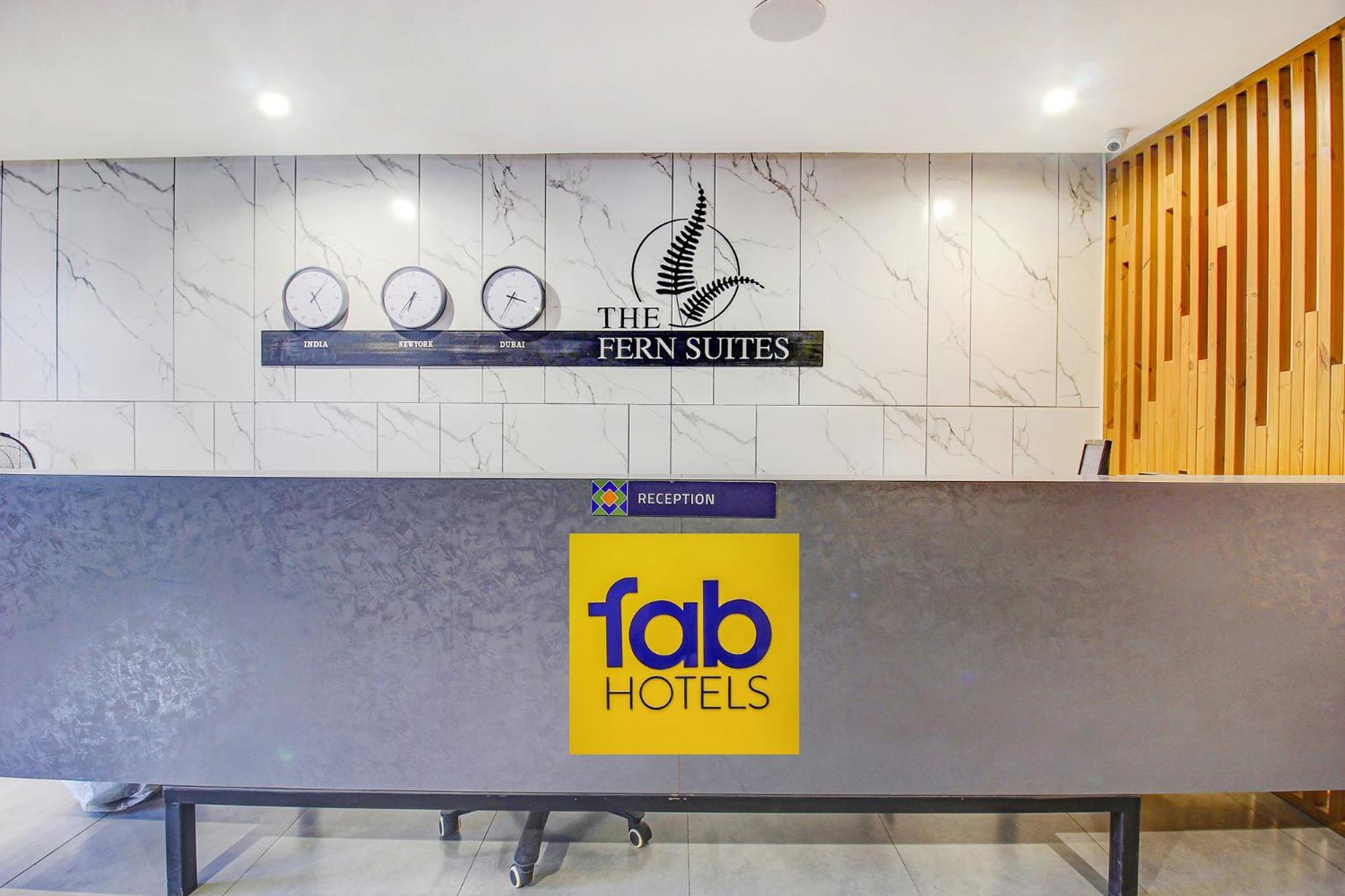 Fabhotel Ssr Fern Suites - 100M From Gsm Mall Madeenaguda Lingampalli Extérieur photo